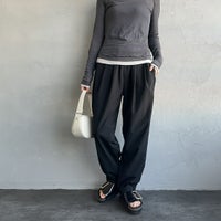 ﾌﾞﾗｯｸ&&モデル身長：160cm 着用サイズ：F&&