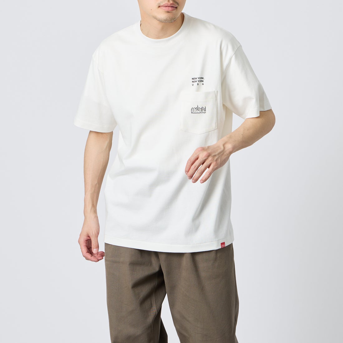 WHITE&&モデル身長：167cm 着用サイズ：M&&