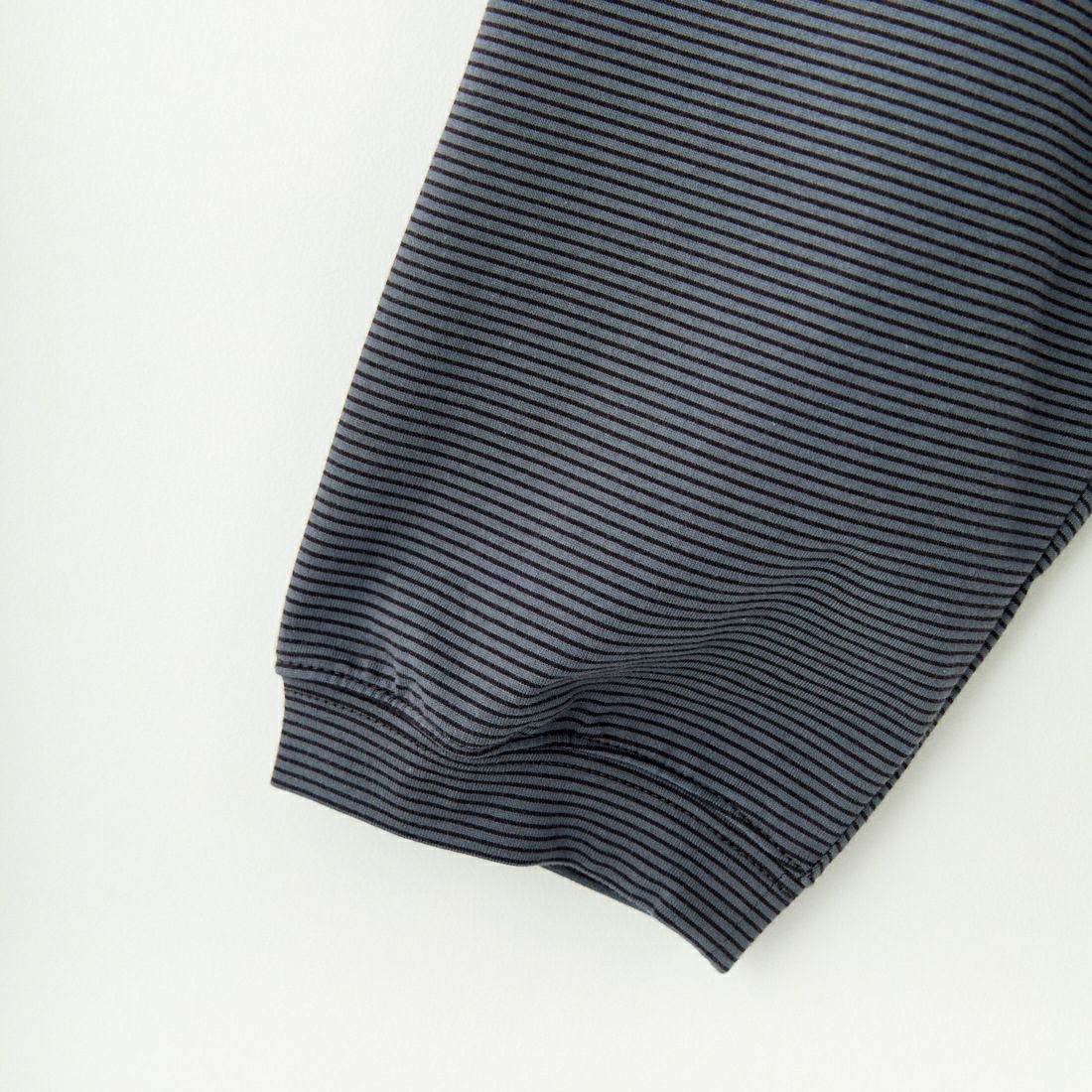 STILL BY HAND [スティルバイハンド] ストライプロングスリーブTシャツ [CS02251] GRY/NVY