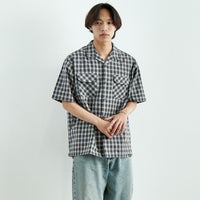 75 GRAY/WH&&モデル身長：179cm 着用サイズ：L&&