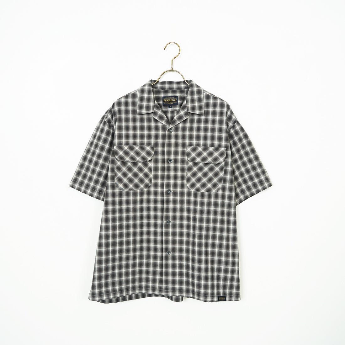PENDLETON [ペンドルトン] オープンカラーシャツ [5275-0003] 75 GRAY/WH