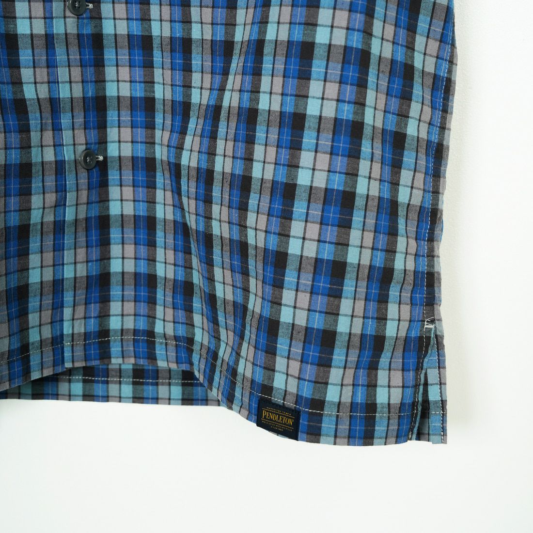 PENDLETON [ペンドルトン] オープンカラーシャツ [5275-0003] 61 BLUE/GY