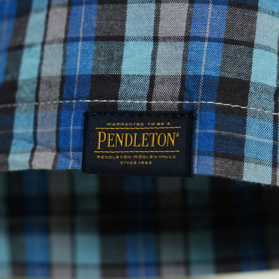 PENDLETON [ペンドルトン] オープンカラーシャツ [5275-0003] 61 BLUE/GY