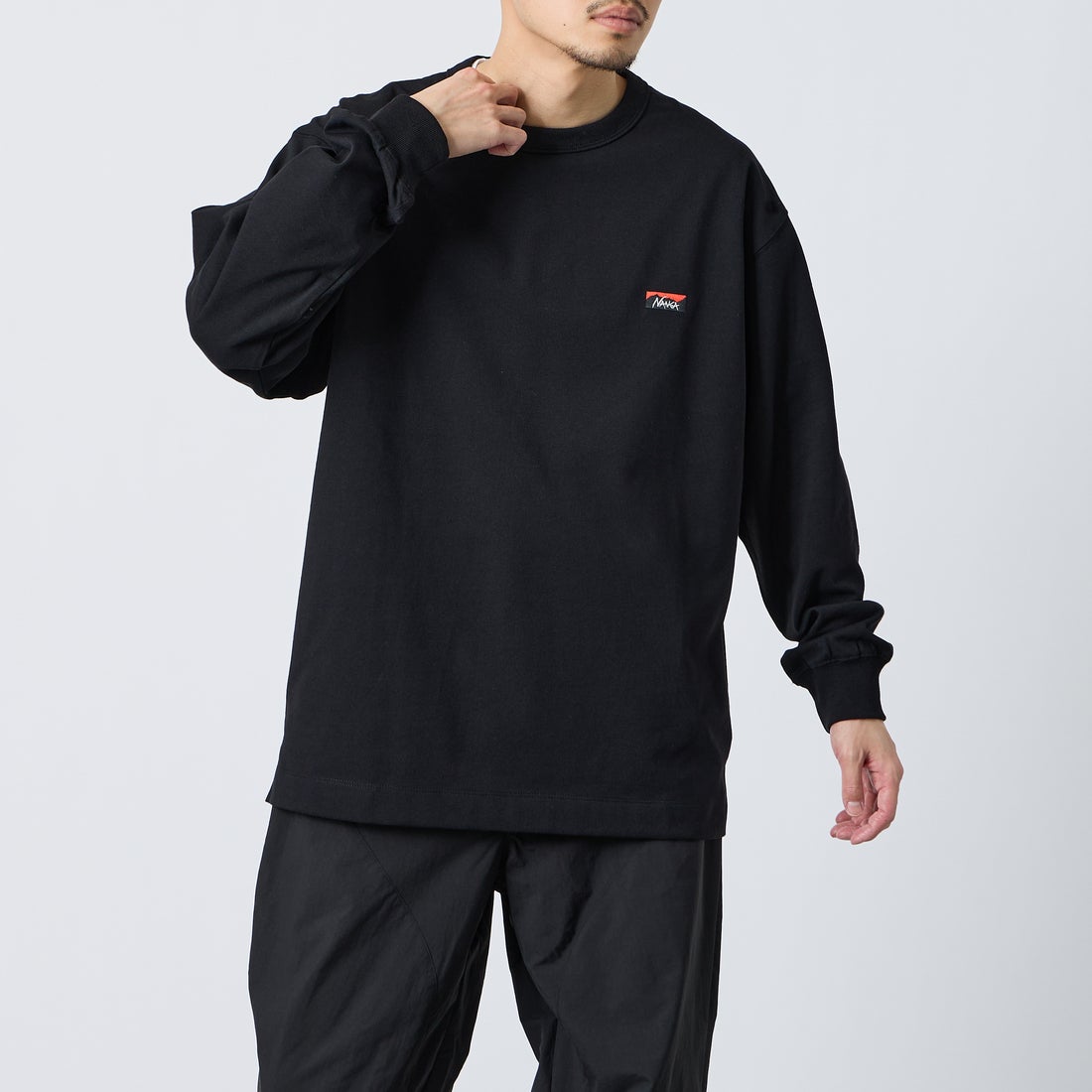 BLK&&モデル身長：168cm 着用サイズ：M&&