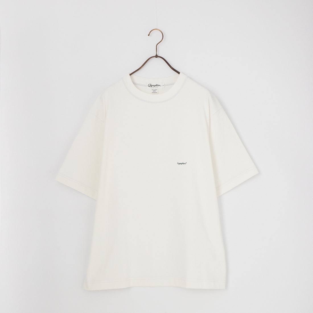 Gymphlex [ジムフレックス] ヘビーウェイトジャージー ショートスリーブTシャツ [J-9271HWJ] OFF WHITE