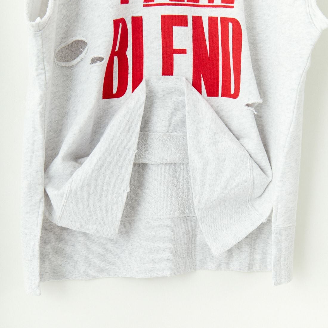 +81 BRANCA [ハチイチブランカ] ノースリーブスウェット [81B-25SS-CS16] WHITE