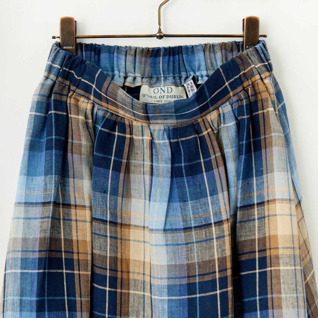 O'NEIL OF DUBLIN [オニールオブダブリン] タータンチェック柄 フレアスカート [805] BARRANAFAD