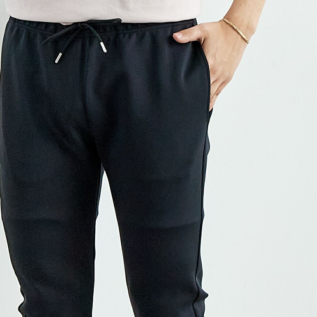 SY32 [エスワイサーティトゥ] ダブルニットスキニーパンツ [15006] BLACK