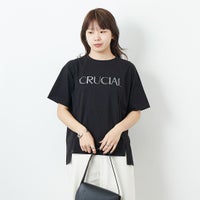 09 BLACK&&モデル身長：167cm 着用サイズ：F&&