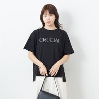 09 BLACK&&モデル身長：167cm 着用サイズ：F&&