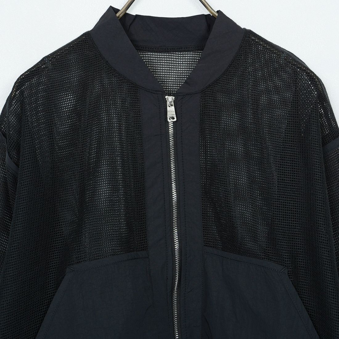 Maison de L'allure [メゾン ドゥ ラリュール] メッシュブルゾン [M25112020] 09 BLACK