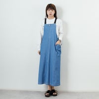 LT.BLUE&&モデル身長：167cm 着用サイズ：F&&