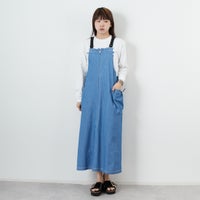 LT.BLUE&&モデル身長：167cm 着用サイズ：F&&