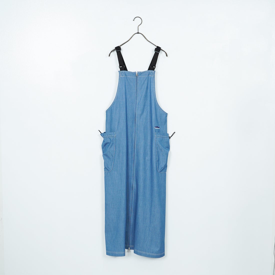 THOUSAND MILE [サウザンド マイル] フロントジップ サロペットワンピース [TM251TD00342] LT.BLUE