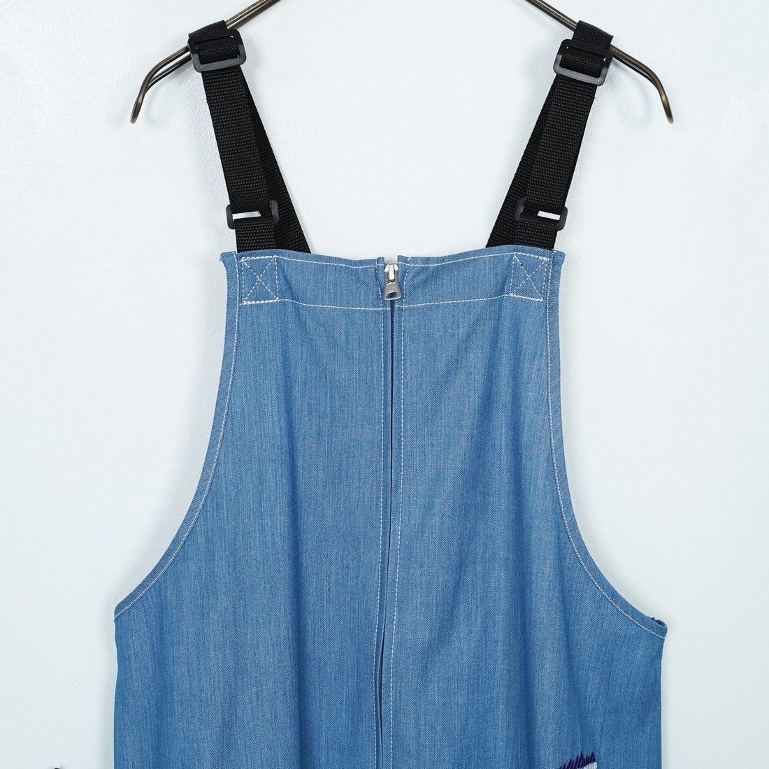 THOUSAND MILE [サウザンド マイル] フロントジップ サロペットワンピース [TM251TD00342] LT.BLUE