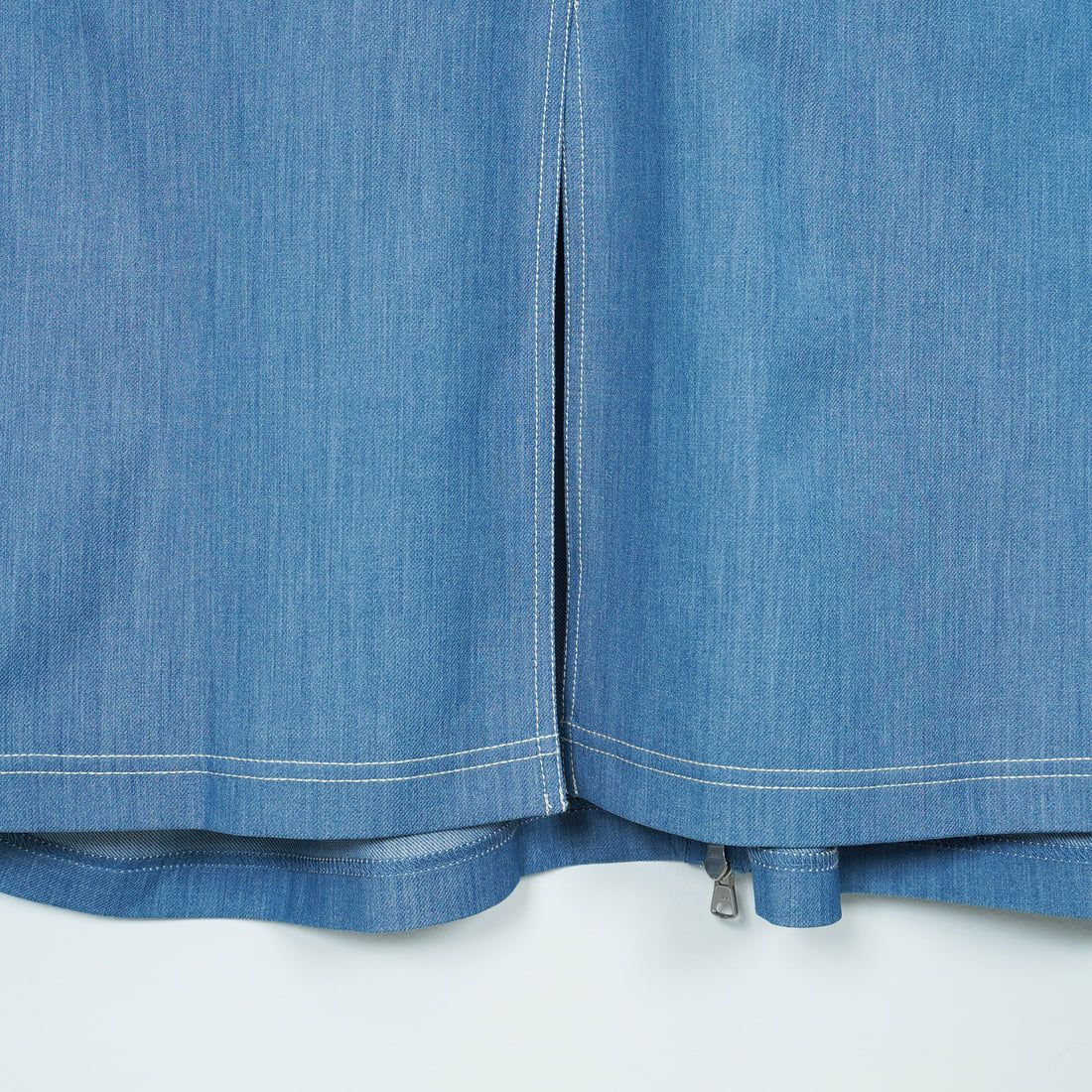 THOUSAND MILE [サウザンド マイル] フロントジップ サロペットワンピース [TM251TD00342] LT.BLUE