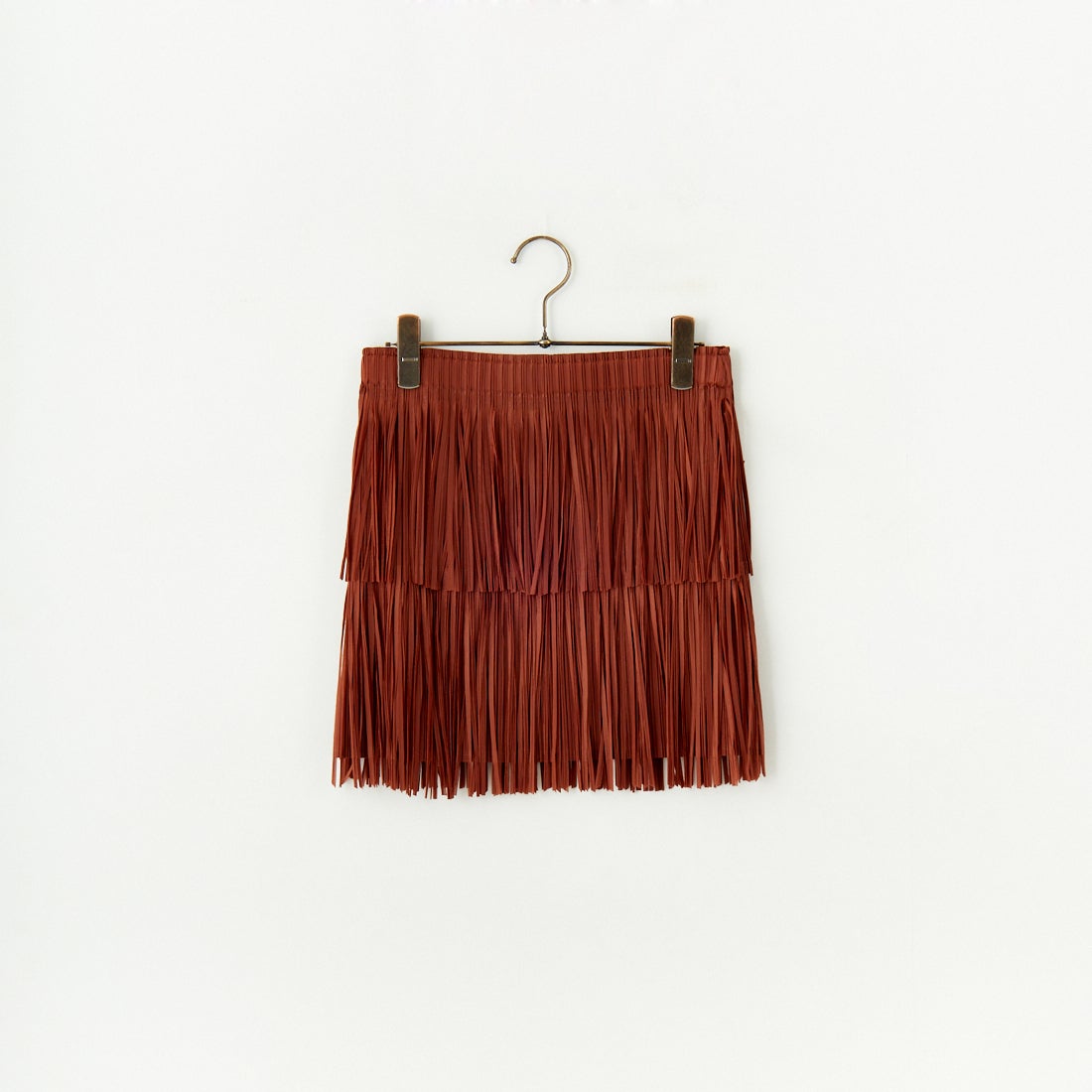 Jeans Factory Clothes [ジーンズファクトリークローズ] フリンジプリーツミニスカート [8920717-00] 69 ｷｬﾒﾙ