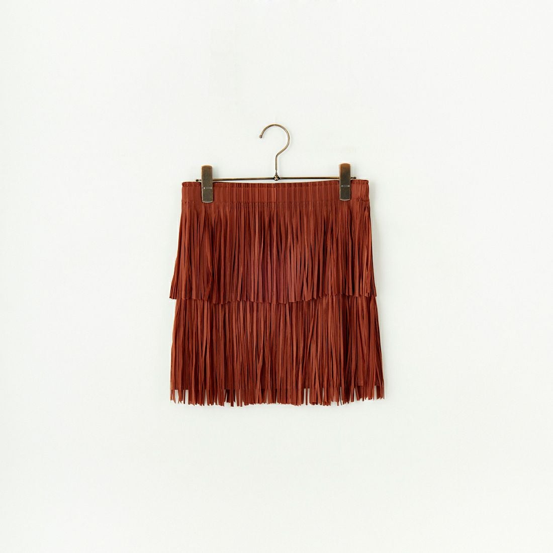 Jeans Factory Clothes [ジーンズファクトリークローズ] フリンジプリーツミニスカート [8920717-00] 69 ｷｬﾒﾙ