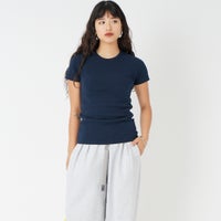 DARK NAVY&&モデル身長：162cm 着用サイズ：S&&