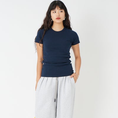 DARK NAVY&&モデル身長：162cm 着用サイズ：S&&