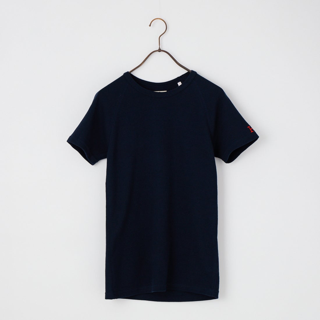 HOLLYWOOD RANCH MARKET [ハリウッドランチマーケット] ストレッチフライス ショートスリーブTシャツ [1004675] DARK NAVY
