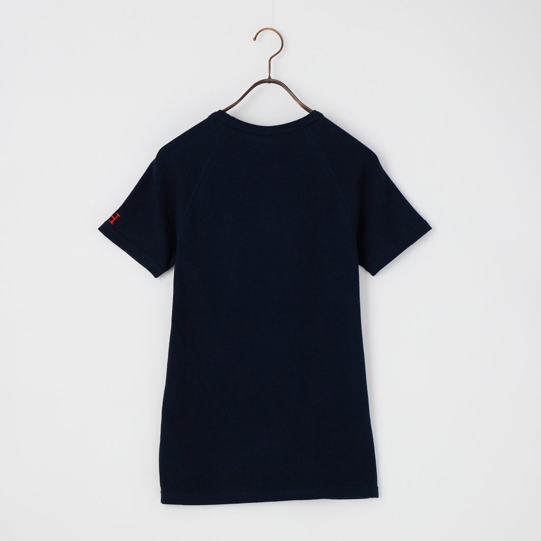 HOLLYWOOD RANCH MARKET [ハリウッドランチマーケット] ストレッチフライス ショートスリーブTシャツ [1004675] DARK NAVY