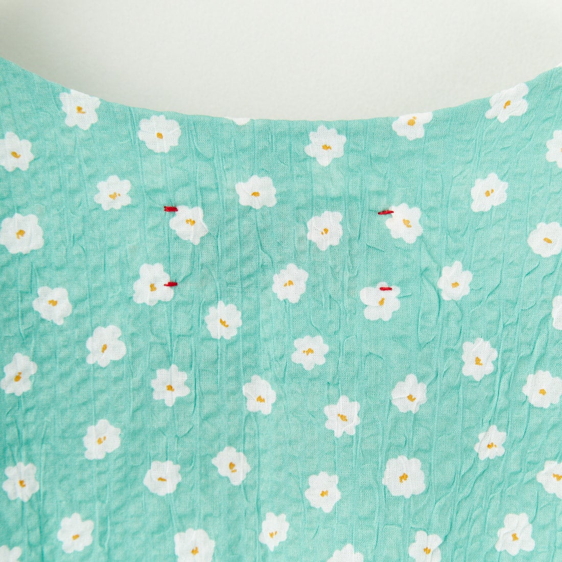 MEYAME [メヤメ] コットンプリントブラウス [MEY-2017] GREEN