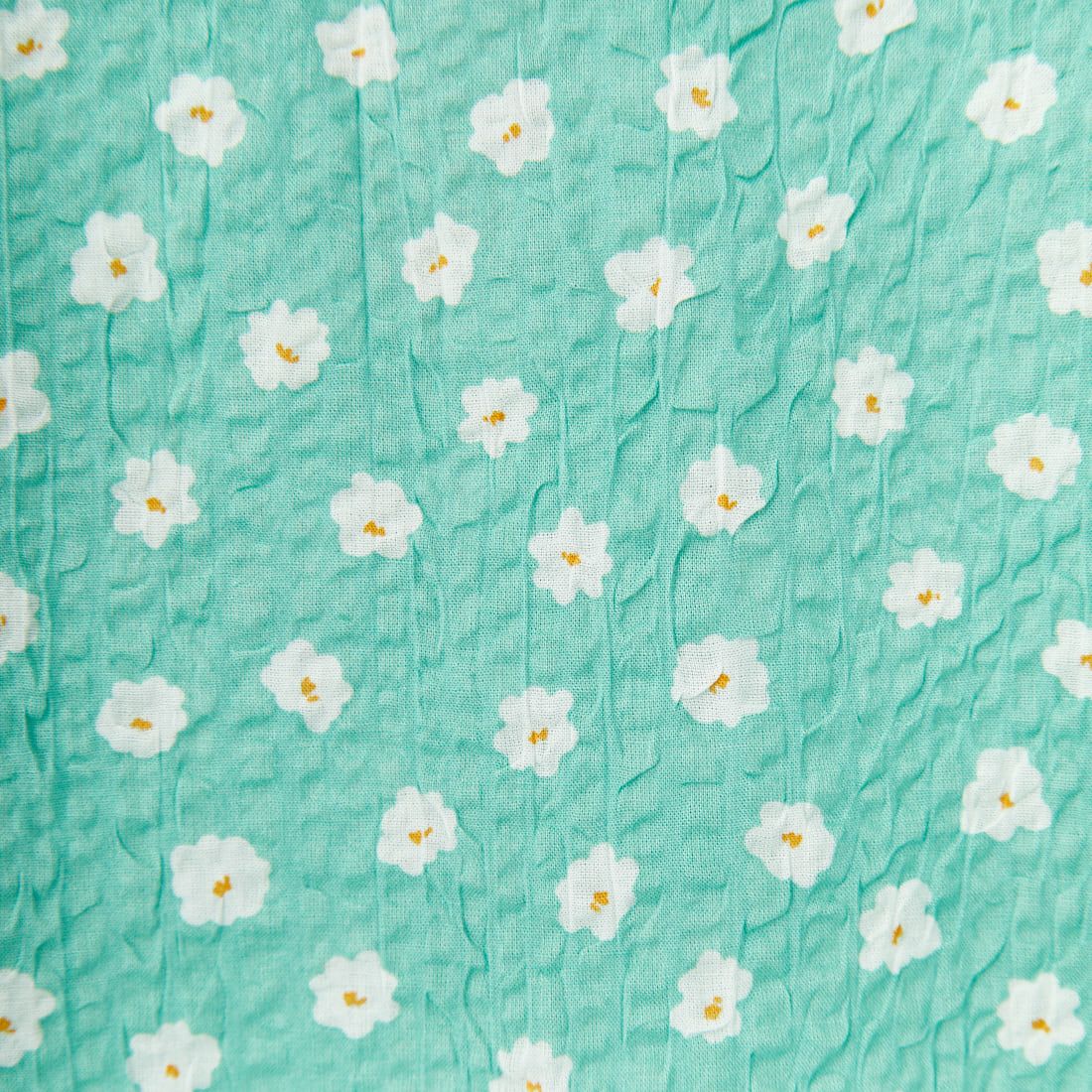 MEYAME [メヤメ] コットンプリントブラウス [MEY-2017] GREEN