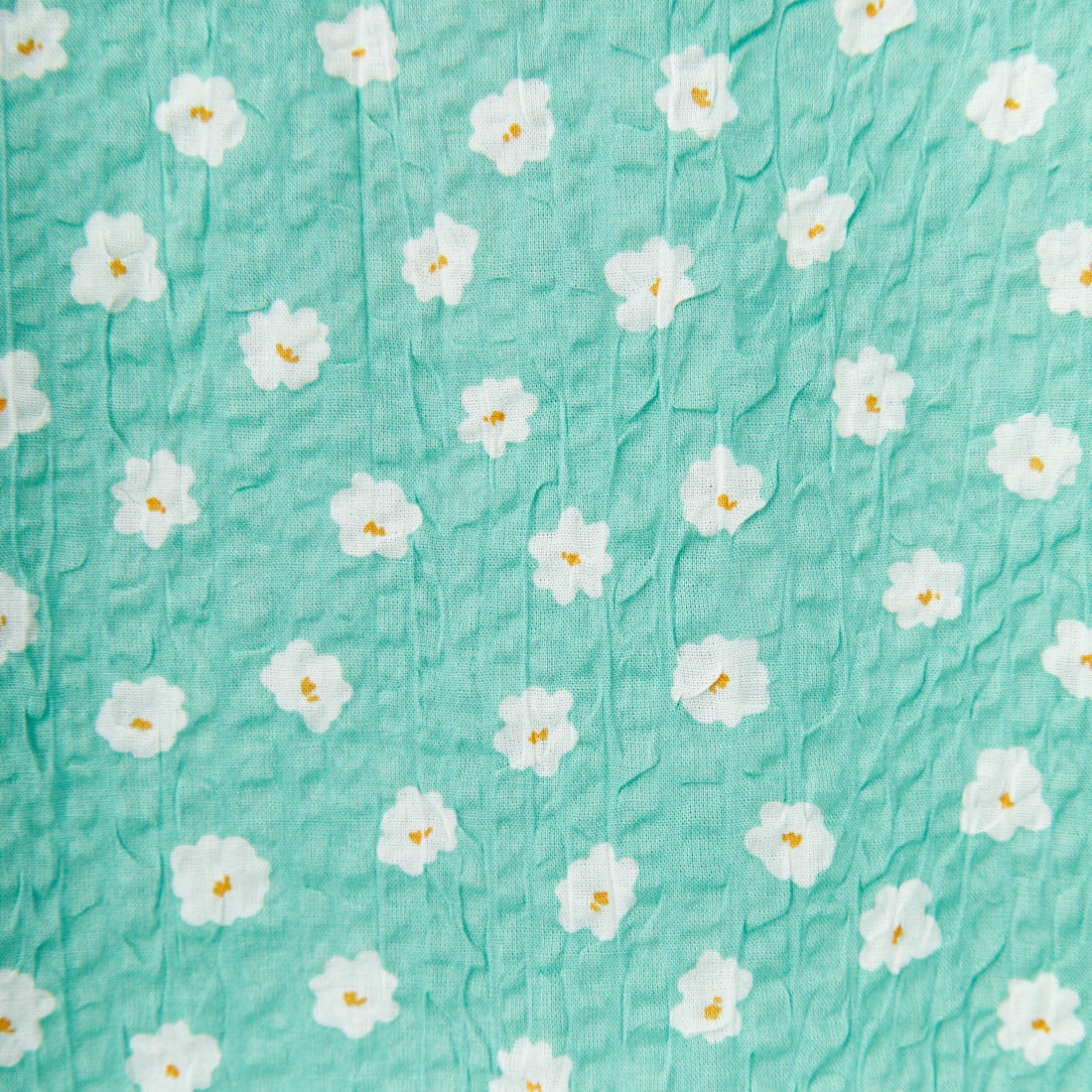 MEYAME [メヤメ] コットンプリントブラウス [MEY-2017] GREEN