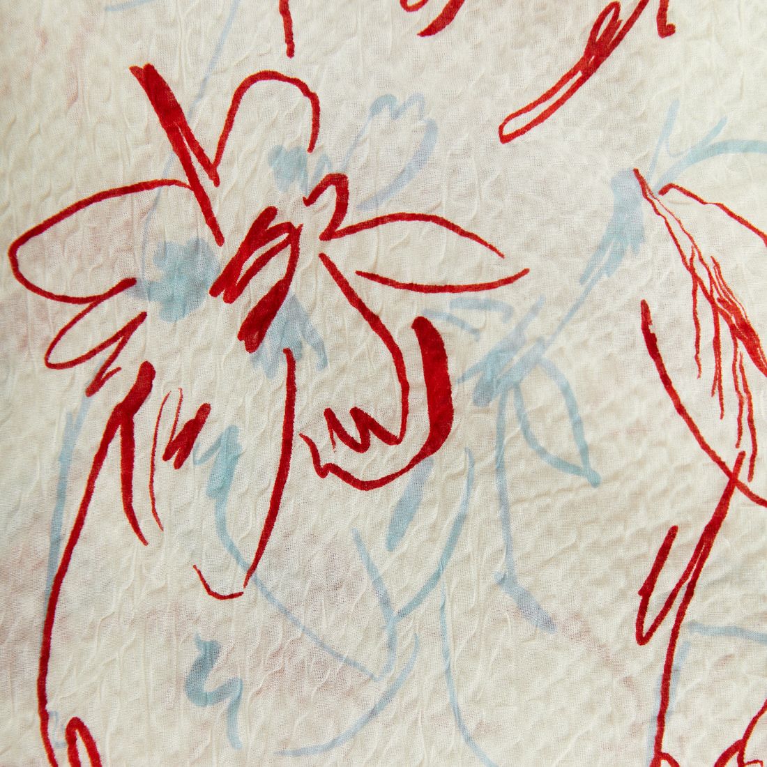 MEYAME [メヤメ] コットンプリントブラウス [MEY-2017] WHITE