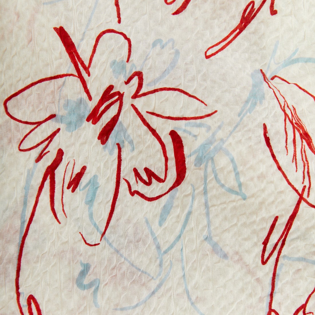 MEYAME [メヤメ] コットンプリントブラウス [MEY-2017] WHITE