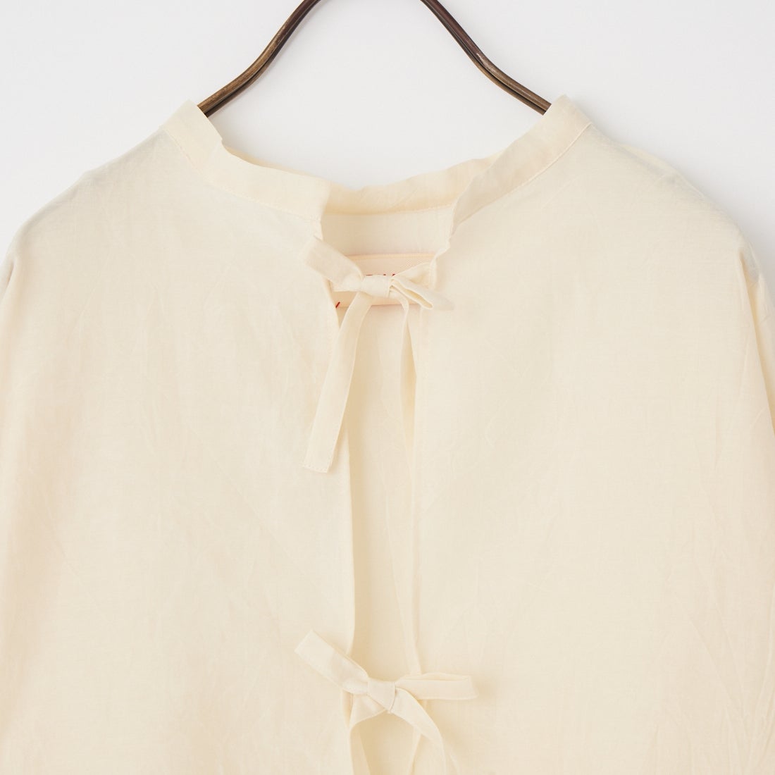 MEYAME [メヤメ] コットンシルクブラウスジャケット [MEY-2006] CREAM