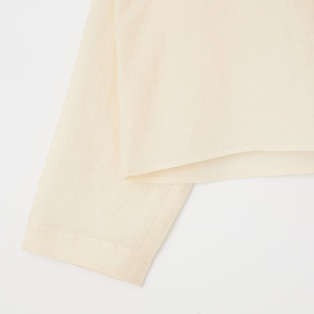 MEYAME [メヤメ] コットンシルクブラウスジャケット [MEY-2006] CREAM