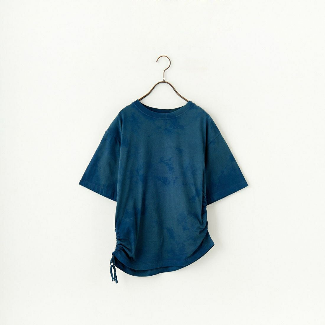 WALANCE [ワランス] オーガニックコットンジャージー アシンメトリーTシャツ [3251-118] 96 INDIGO