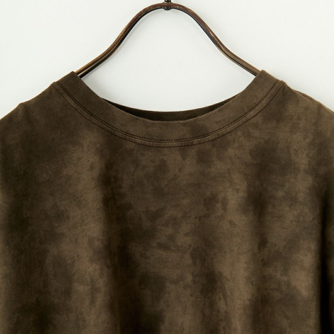 WALANCE [ワランス] オーガニックコットンジャージー アシンメトリーTシャツ [3251-118] 18 S.BLACK