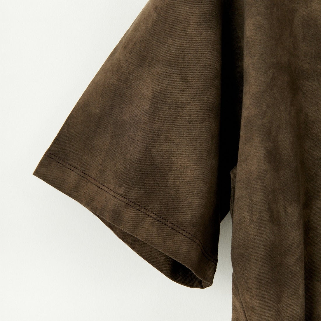 WALANCE [ワランス] オーガニックコットンジャージー アシンメトリーTシャツ [3251-118] 18 S.BLACK