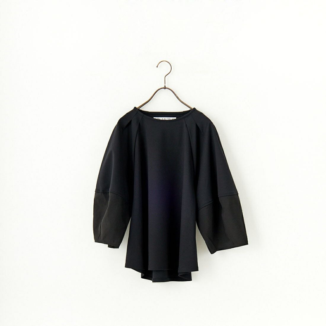 MICA&DEAL [マイカアンドディール] シアースリーブプルオーバー [0125109041] BLACK
