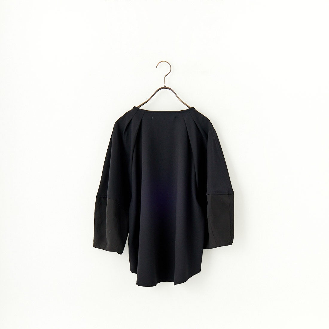 MICA&DEAL [マイカアンドディール] シアースリーブプルオーバー [0125109041] BLACK