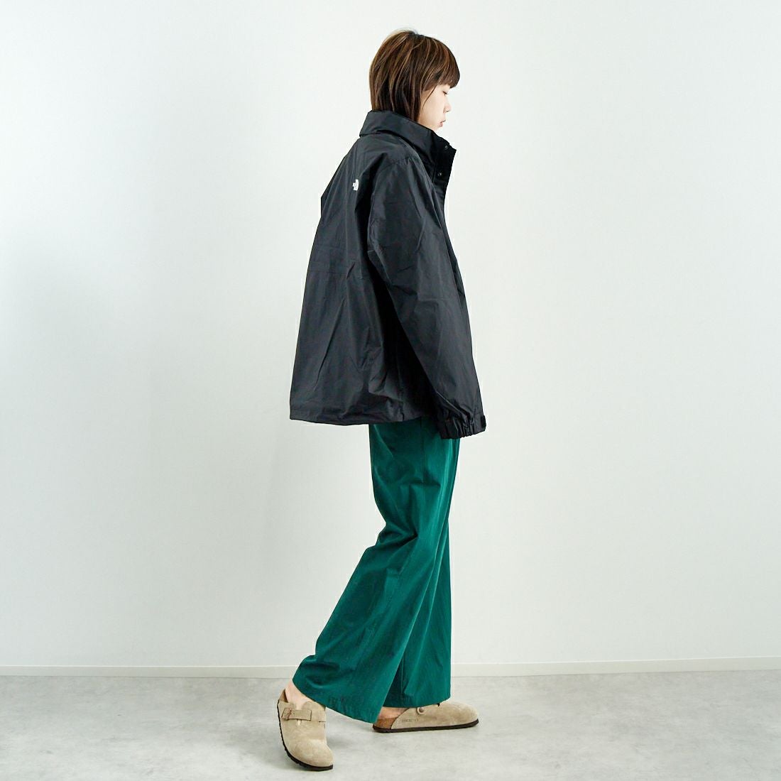 THE NORTH FACE [ザ ノースフェイス] トレニアンジャケット [NP12552] K &&モデル身長：167cm 着用サイズ：S&&