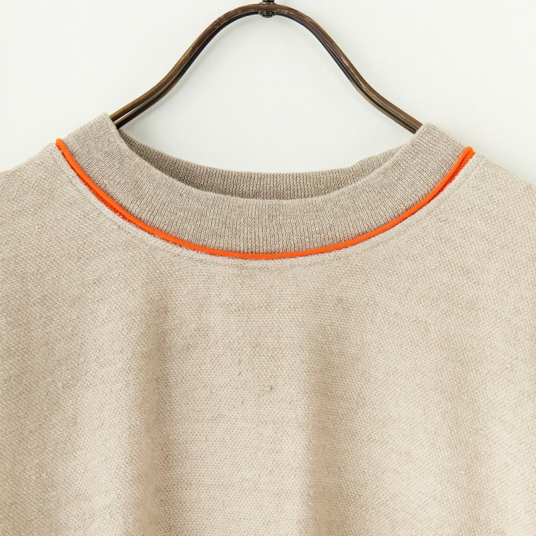 UNFIL [アンフィル] コットンリネンパイルジャージー ニットスウェットシャツ [WVSP-UW127] NATURAL