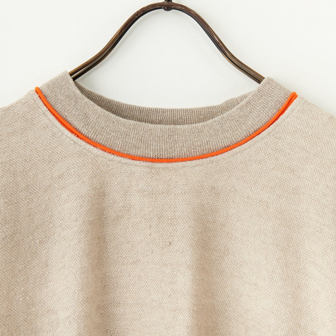 UNFIL [アンフィル] コットンリネンパイルジャージー ニットスウェットシャツ [WVSP-UW127] NATURAL