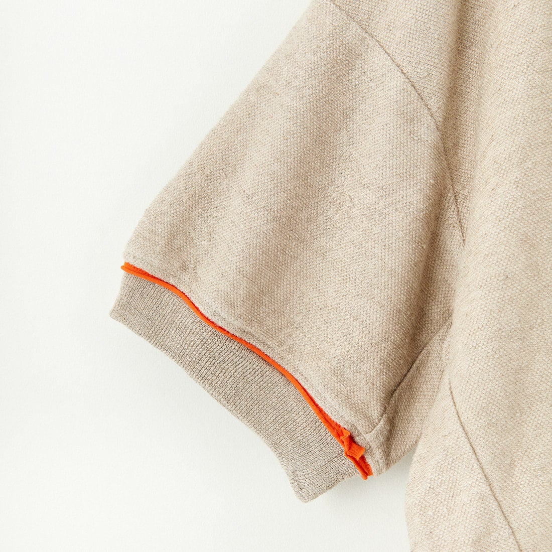 UNFIL [アンフィル] コットンリネンパイルジャージー ニットスウェットシャツ [WVSP-UW127] NATURAL