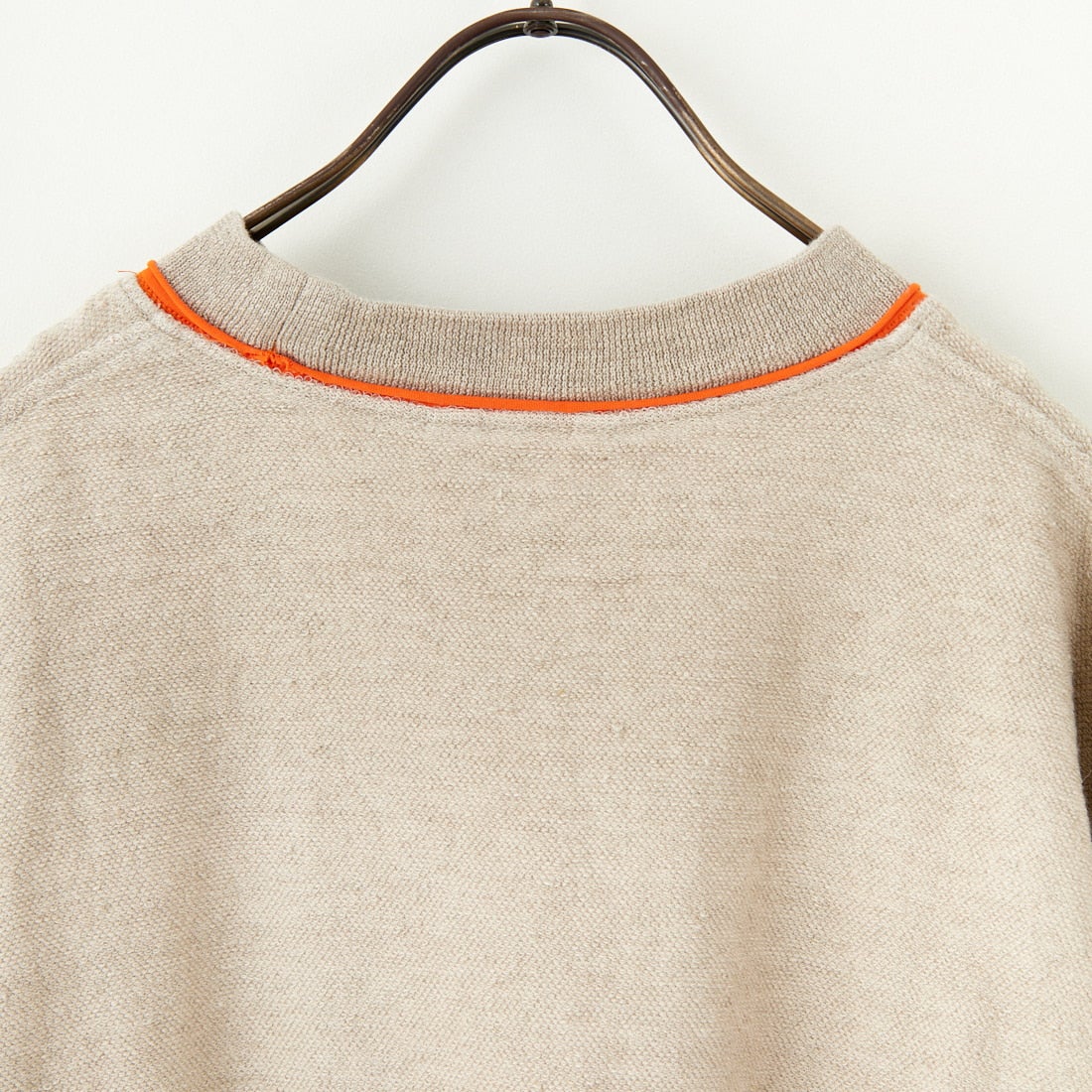 UNFIL [アンフィル] コットンリネンパイルジャージー ニットスウェットシャツ [WVSP-UW127] NATURAL