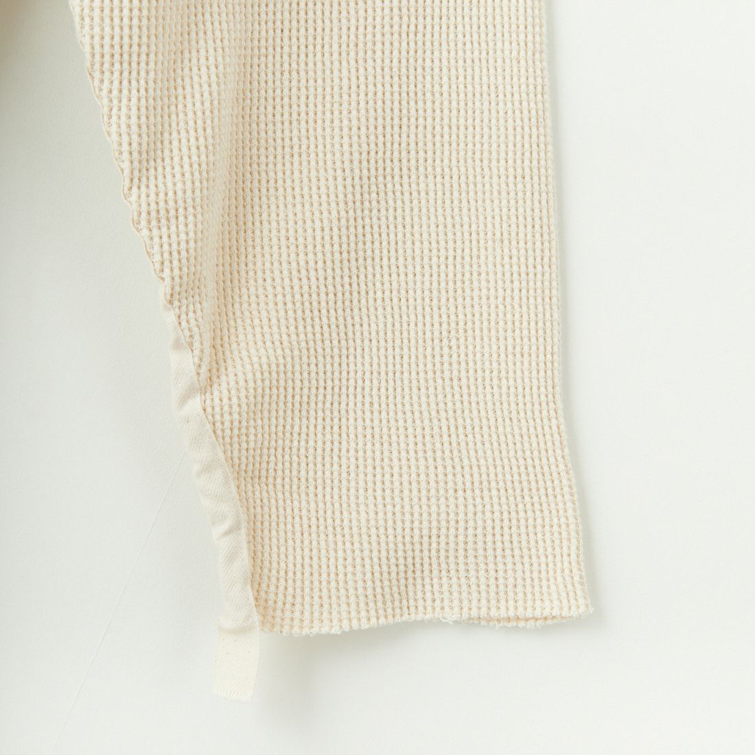 Name. [ネーム] ワッフルテープド ルーズスリーブTシャツ [NMCU-028] NATURAL