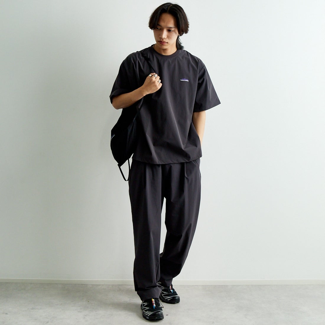 CHARCOAL&&モデル身長：179cm 着用サイズ：L&&