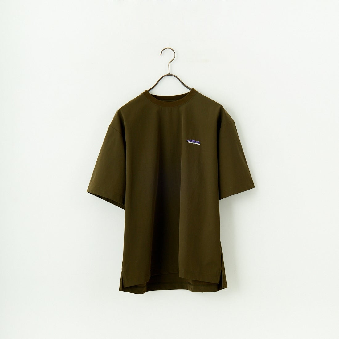THOUSAND MILE [サウザンド マイル] ショートスリーブTシャツ&パンツ 3Pセットアップ [TM251NP00011] OLIVE