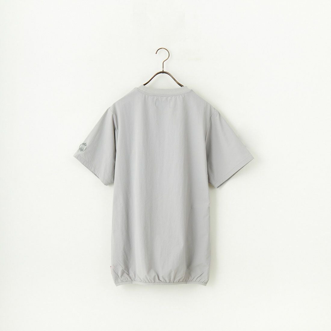 PARIS SAINT-GERMAN [パリ・サンジェルマン] ストレッチウーブン ショートスリーブTシャツ [PS2125SS0002] LT.GRAY
