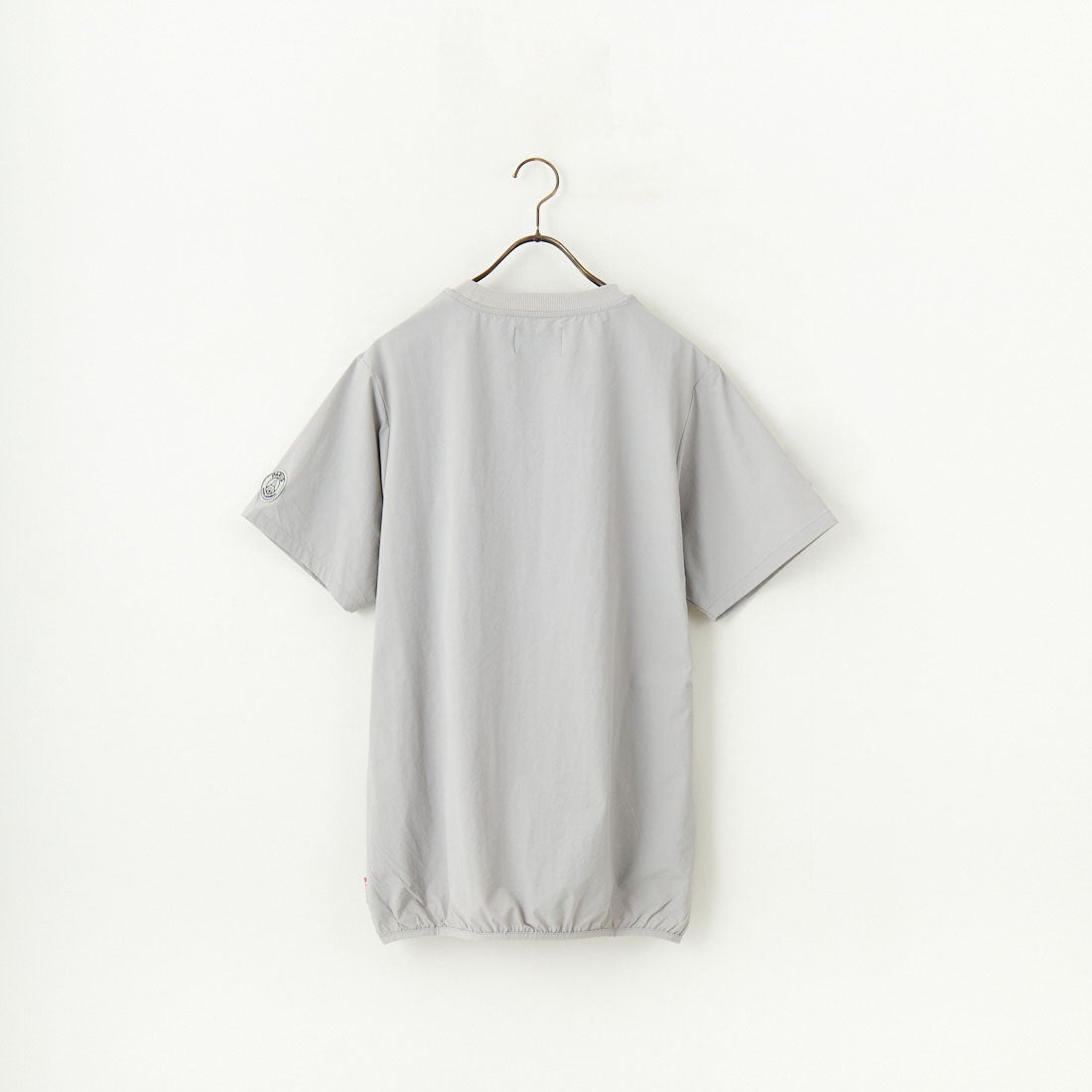 PARIS SAINT-GERMAN [パリ・サンジェルマン] ストレッチウーブン ショートスリーブTシャツ [PS2125SS0002] LT.GRAY