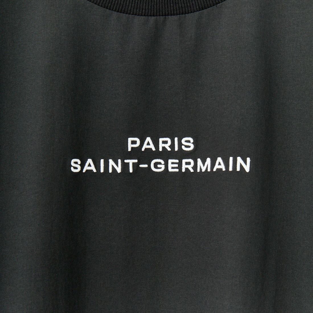 PARIS SAINT-GERMAN [パリ・サンジェルマン] ストレッチウーブン ショートスリーブTシャツ [PS2125SS0002] BLACK