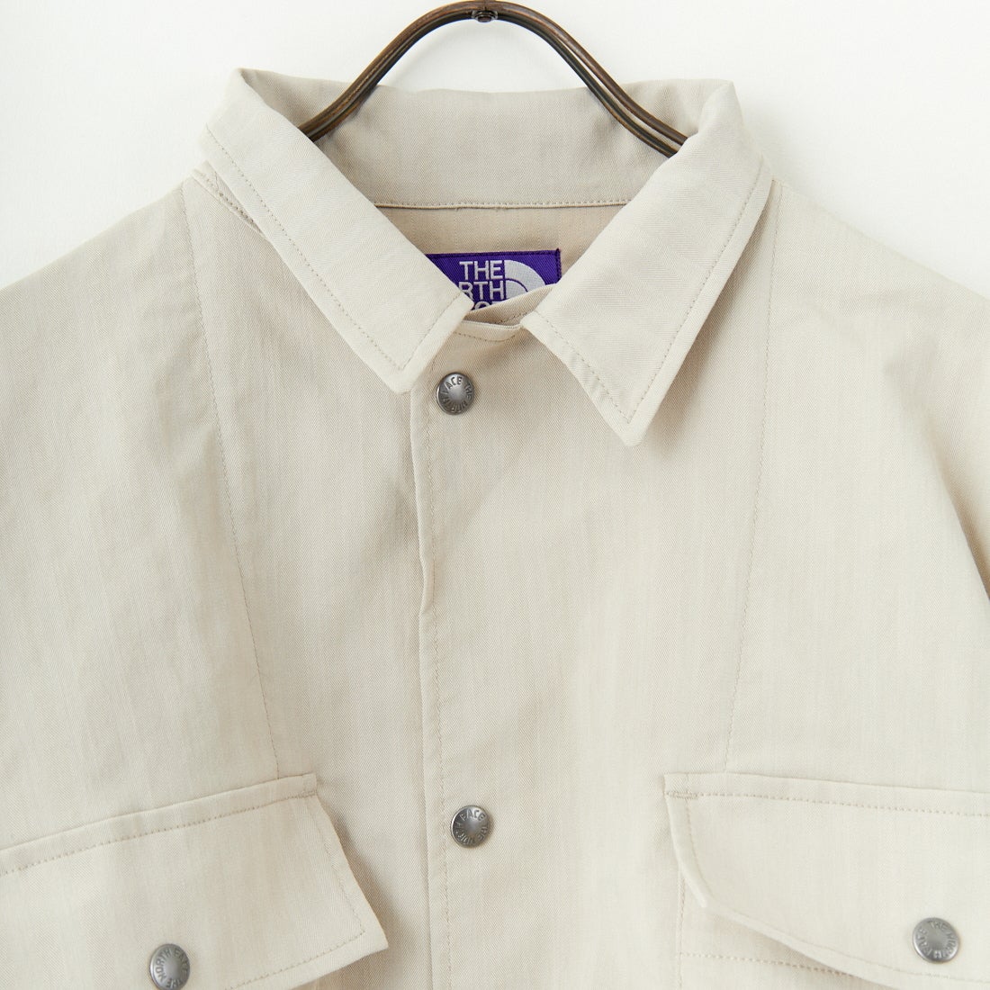 THE NORTH FACE PURPLE LABEL [ザ ノースフェイス パープルレーベル] ヘリンボーンフィールドジャケット [N25SA034] LB L BEIG